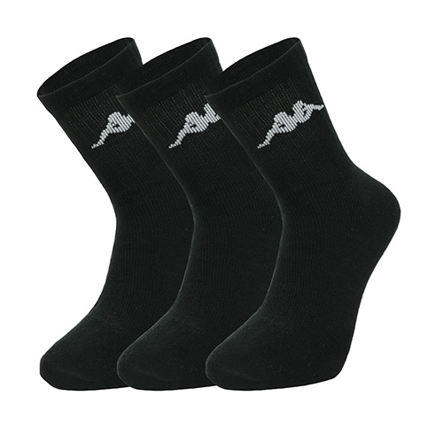 Kappa Susper Socks x3 - Noir
