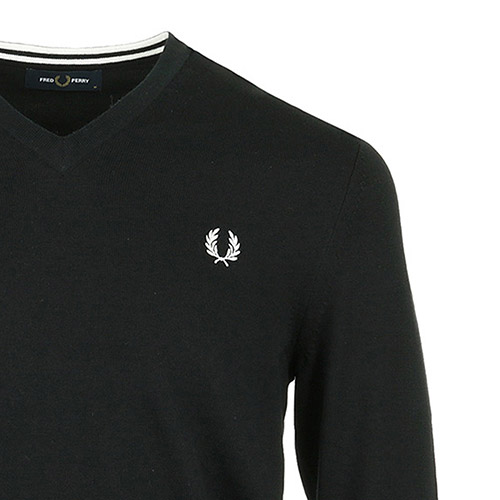 Fred Perry Classic V Neck Jumper