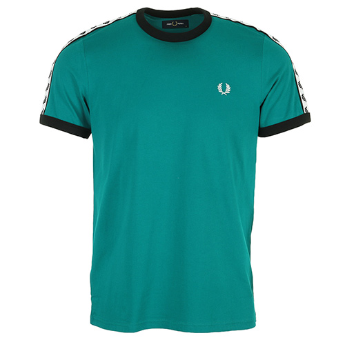 Fred Perry Taped Ringer T-Shirt - Vert clair