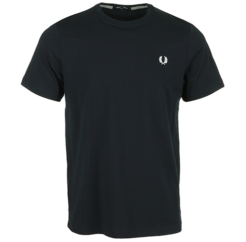 Fred Perry Crew Neck T-Shirt - Bleu marine