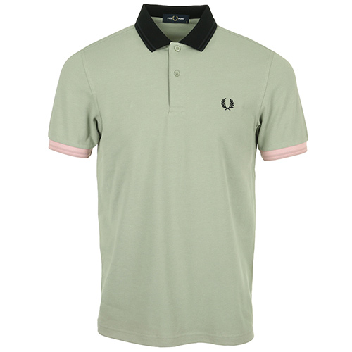Fred Perry Contrast Trim Polo Shirt - Vert olive