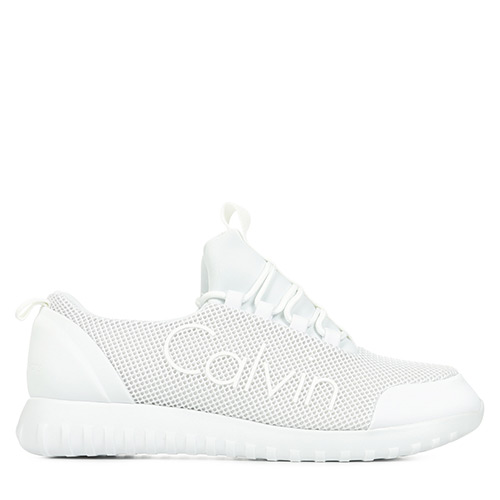Calvin Klein Jeans Runner Sneaker Laceup - Blanc