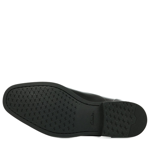 Clarks Gilman Cap Black