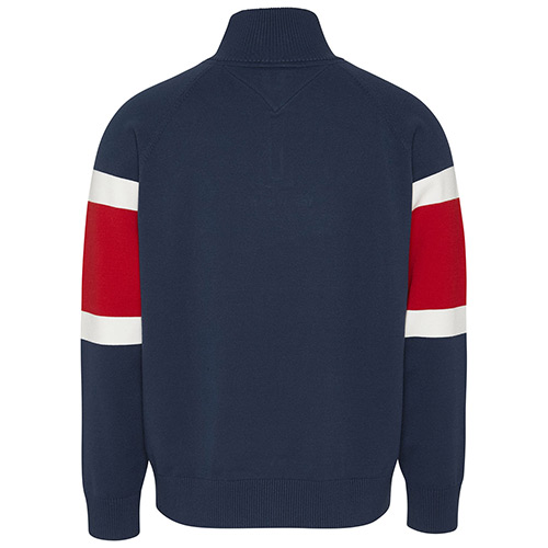 Tommy Hilfiger Colorblock Mock Neck