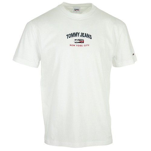 Tommy Hilfiger Timeless Tommy Script Tee - Blanc