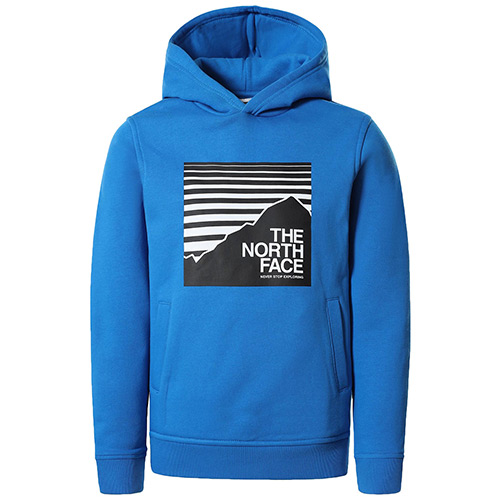 The North Face Box Pullover Hoodie Kids - Bleu