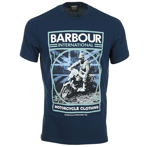Barbour Arc Tee - Bleu marine