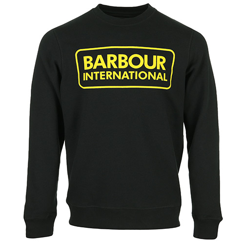 Barbour Large Logo Sweat - Noir