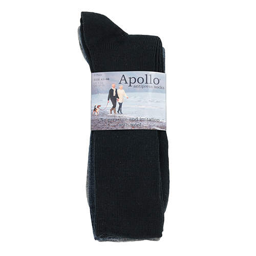 Apollo Pack x3 Socks - Noir