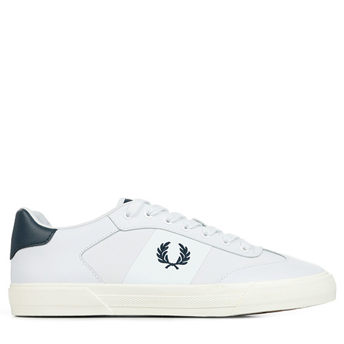 Fred Perry Clay Leather Poly - Blanc