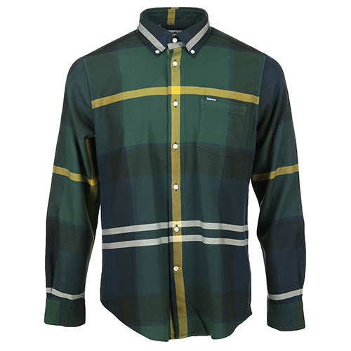 Barbour Dunoon Tailored Shirt - Vert olive