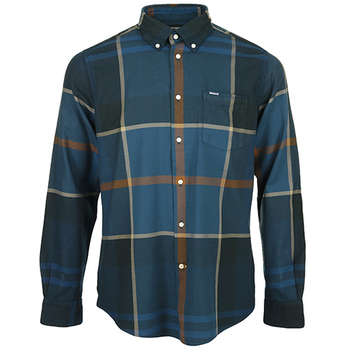 Barbour Dunoon Tailored Shirt - Bleu marine