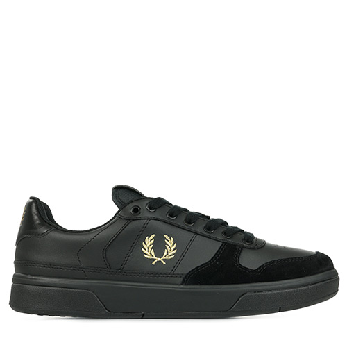 Fred Perry B300 Leather - Noir