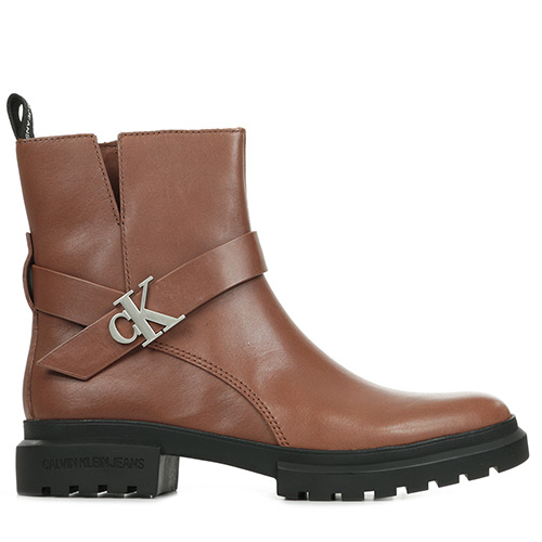 Calvin Klein Jeans Mid Boot - Marron