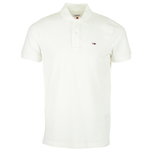 Tommy Hilfiger Classics Solid Strech Polo - Blanc