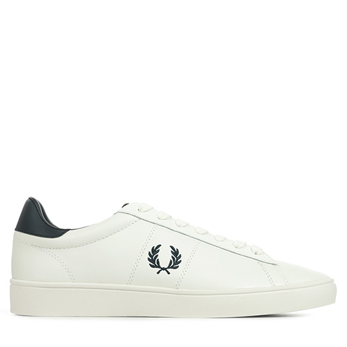 Fred Perry Spencer Leather - Blanc