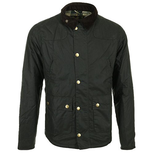 Barbour Reelin Wax Jacket - Vert olive