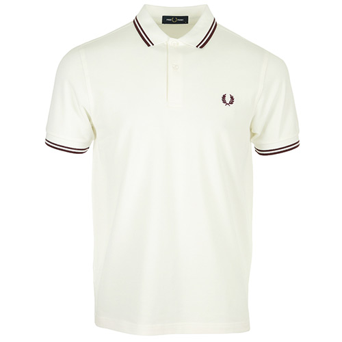 Fred Perry Twin Tipped Shirt - Blanc