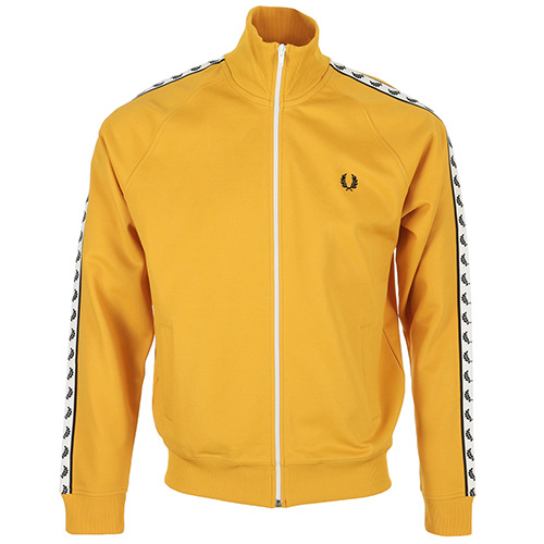 Fred Perry Taped Track Jacket - Jaune