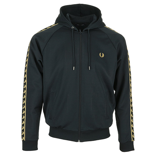 Tape Hooded Track Jacket