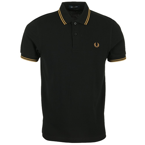 Fred Perry Twin Tipped Shirt - Noir