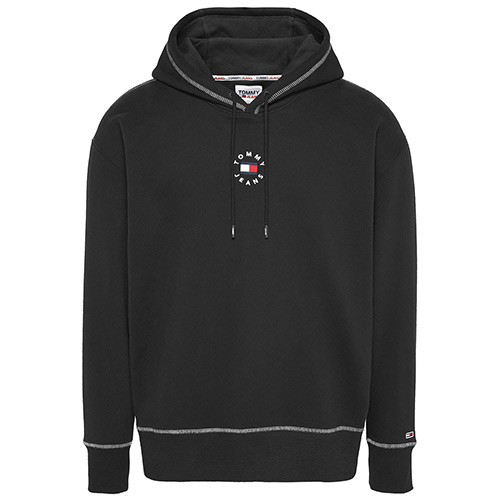 Tommy Hilfiger Tiny Circular Hoodie - Noir