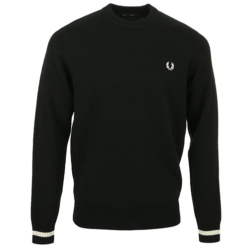 Tipped Crew Neck Jumper