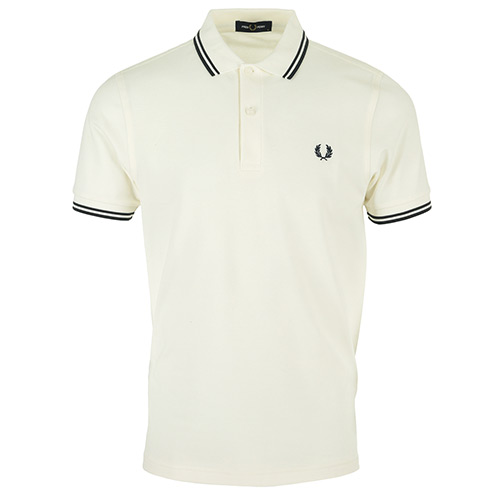 Fred Perry Twin Tipped Shirt - Blanc