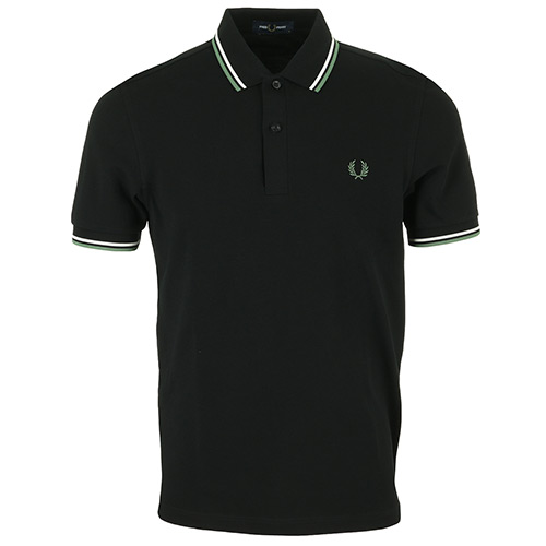 Fred Perry Twin Tipped Shirt - Noir