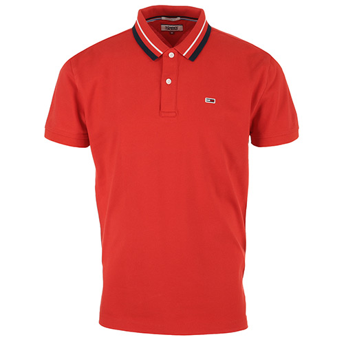 Tommy Hilfiger Tommy Classics Stretch Polo - Rouge