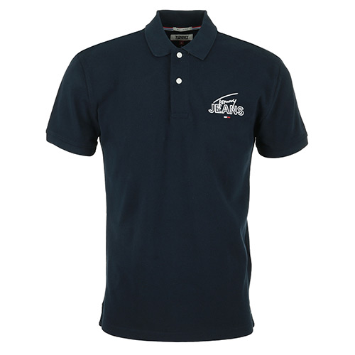 Tommy Hilfiger Solid Graphic Polo - Bleu marine