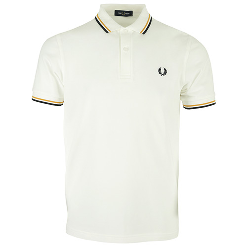 Fred Perry Twin Tipped Shirt - Blanc