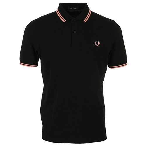 Fred Perry Twin Tipped Shirt - Noir