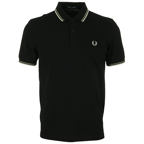 Fred Perry Twin Tipped Shirt - Noir