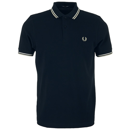 Fred Perry Twin Tipped Shirt - Bleu marine