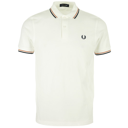 Fred Perry Twin Tipped Shirt - Blanc