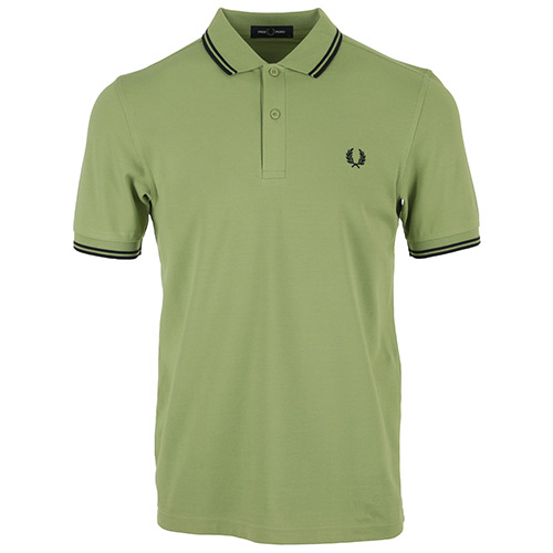Fred Perry Twin Tipped Shirt - Vert