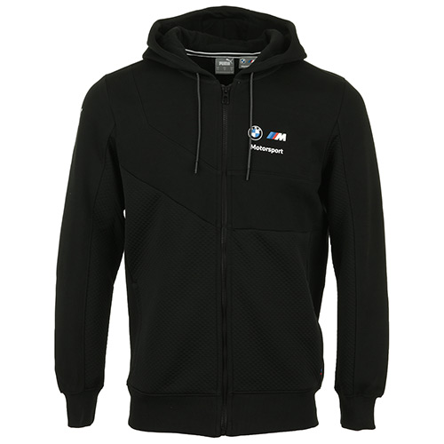 PUMA BMW MMS Hooded Sweat Jacket - Noir