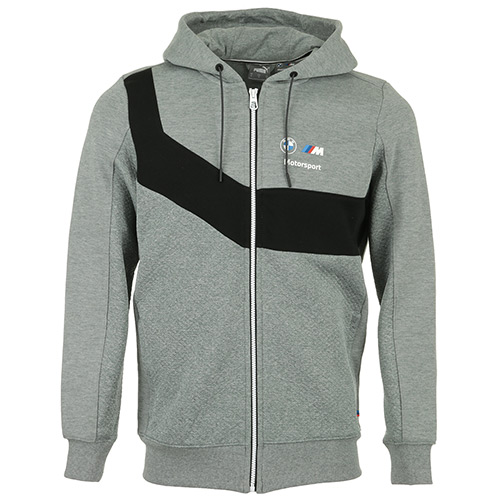 PUMA BMW MMS Hoodie Sweat Jacket - Gris