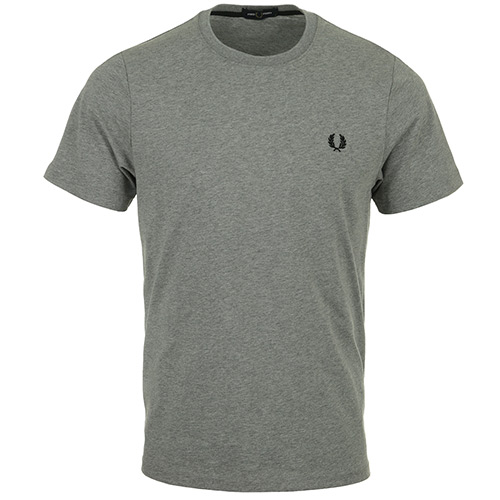 Fred Perry Crew Neck Tee Shirt - Gris