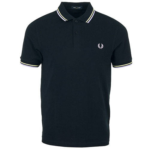 Fred Perry Twin Tipped Shirt - Bleu marine