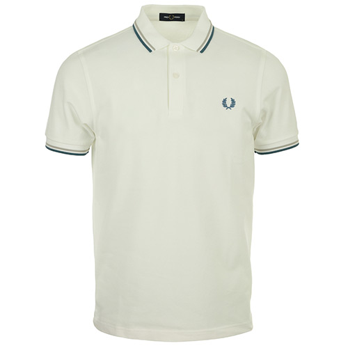Fred Perry Twin Tipped Fred Perry Shirt - Blanc
