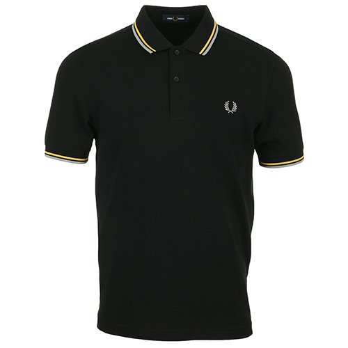 Fred Perry Twin Tipped Shirt - Noir