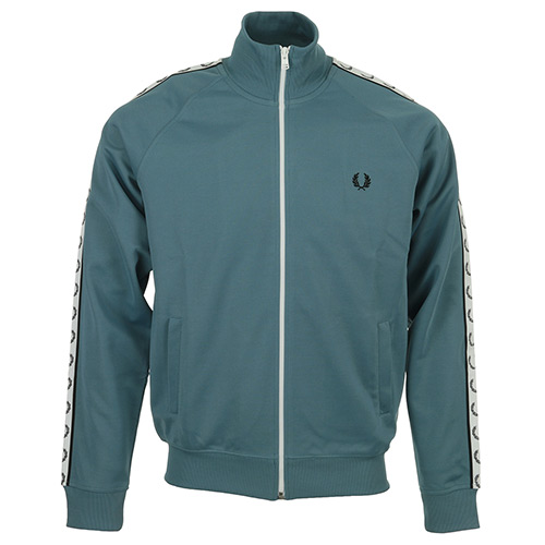 Fred Perry Taped Track Jacket - Bleu clair