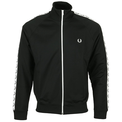 Fred Perry Taped Track Jacket - Noir