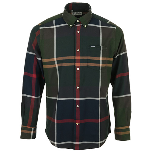 Barbour Dunoon Tailored Shirt - Vert olive