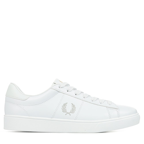 Fred Perry Spencer Leather - Blanc