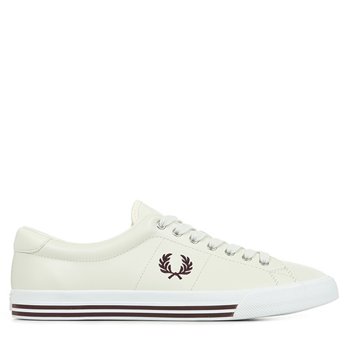 Fred Perry Underspin Leather - Ecru