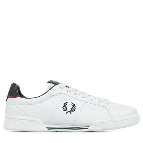 Fred Perry B722 Leather - Blanc