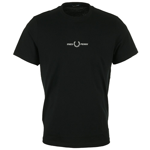 Fred Perry Embroidered - Noir